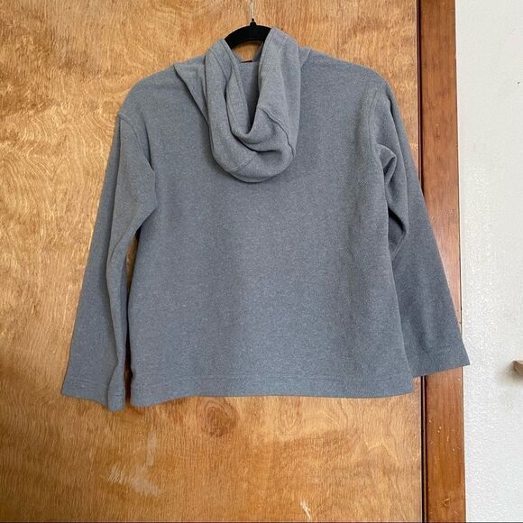 Kids Gray Patagonia Hoodie Sweatshirt - Picture 4 of 6